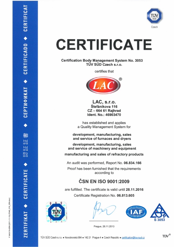 exemple de certification iso 9001